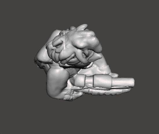 METAL SLUG MARCO ROSSI VINTAGE FIGURE MODEL STATUE TOY 3D print model_4