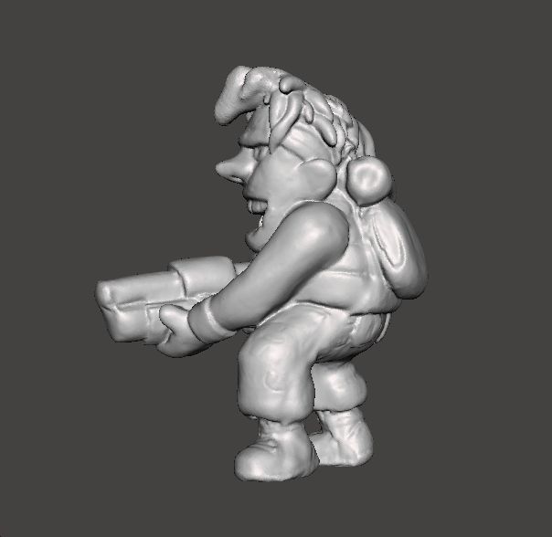 METAL SLUG MARCO ROSSI VINTAGE FIGURE MODEL STATUE TOY 3D print model_1