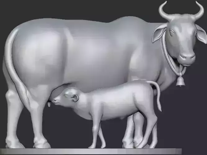 Cow and Calf Pose