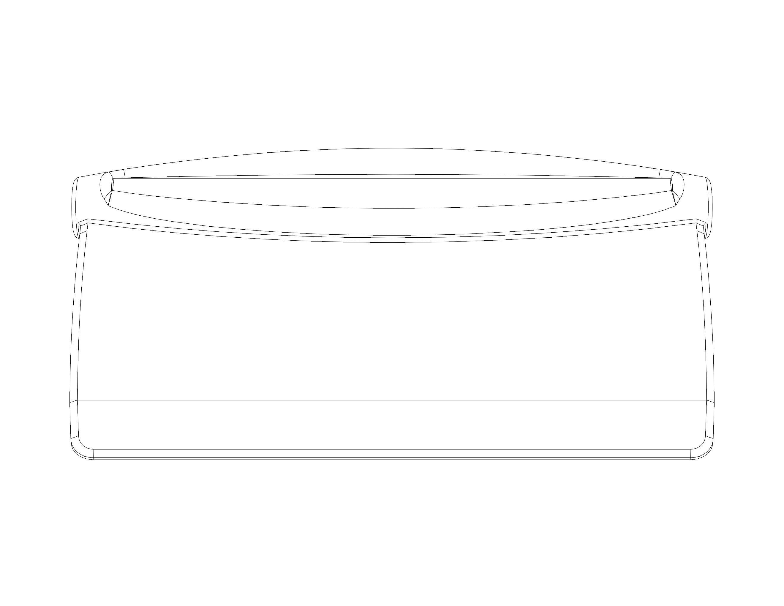 Hard Plastic Bench Scraper 3D print model_18