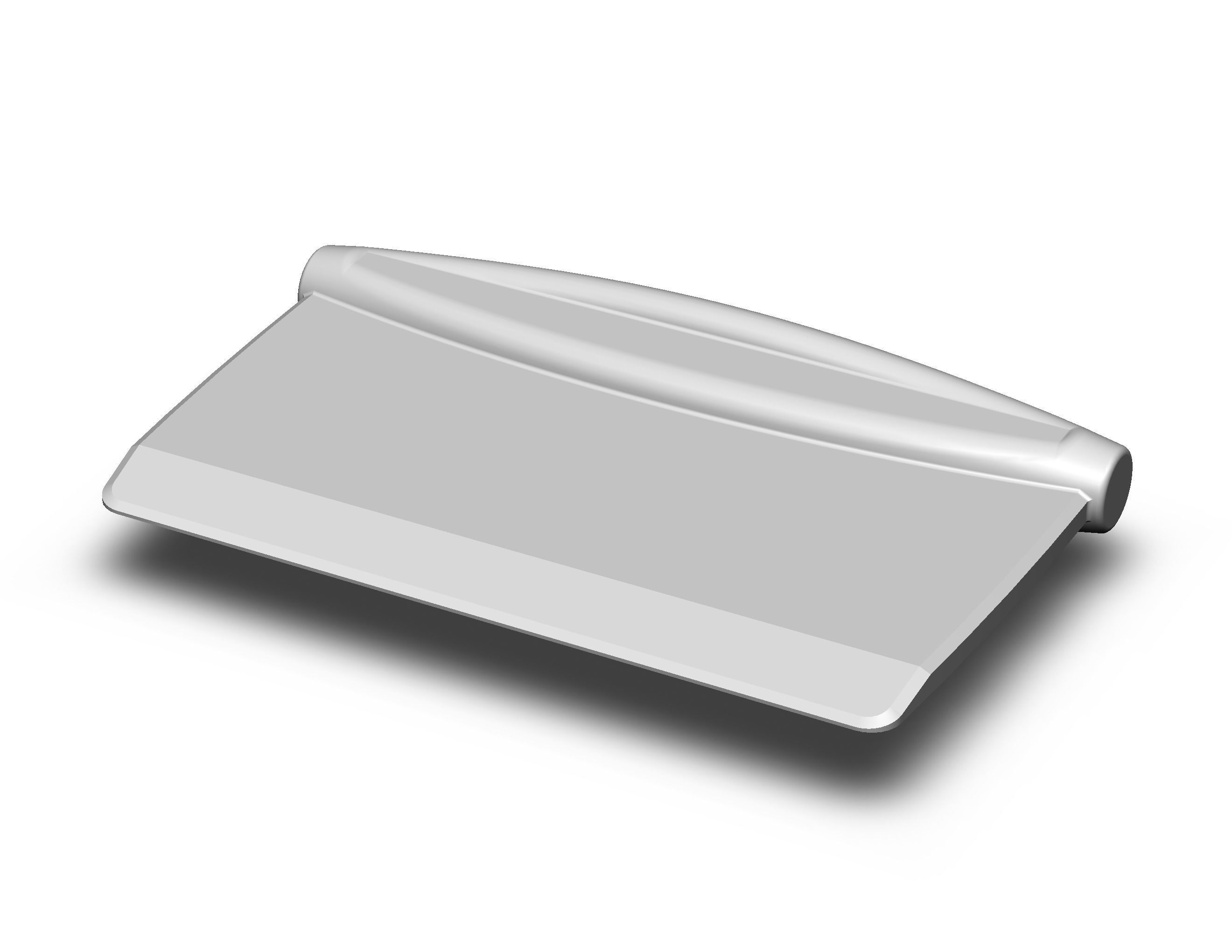 Hard Plastic Bench Scraper 3D print model_13