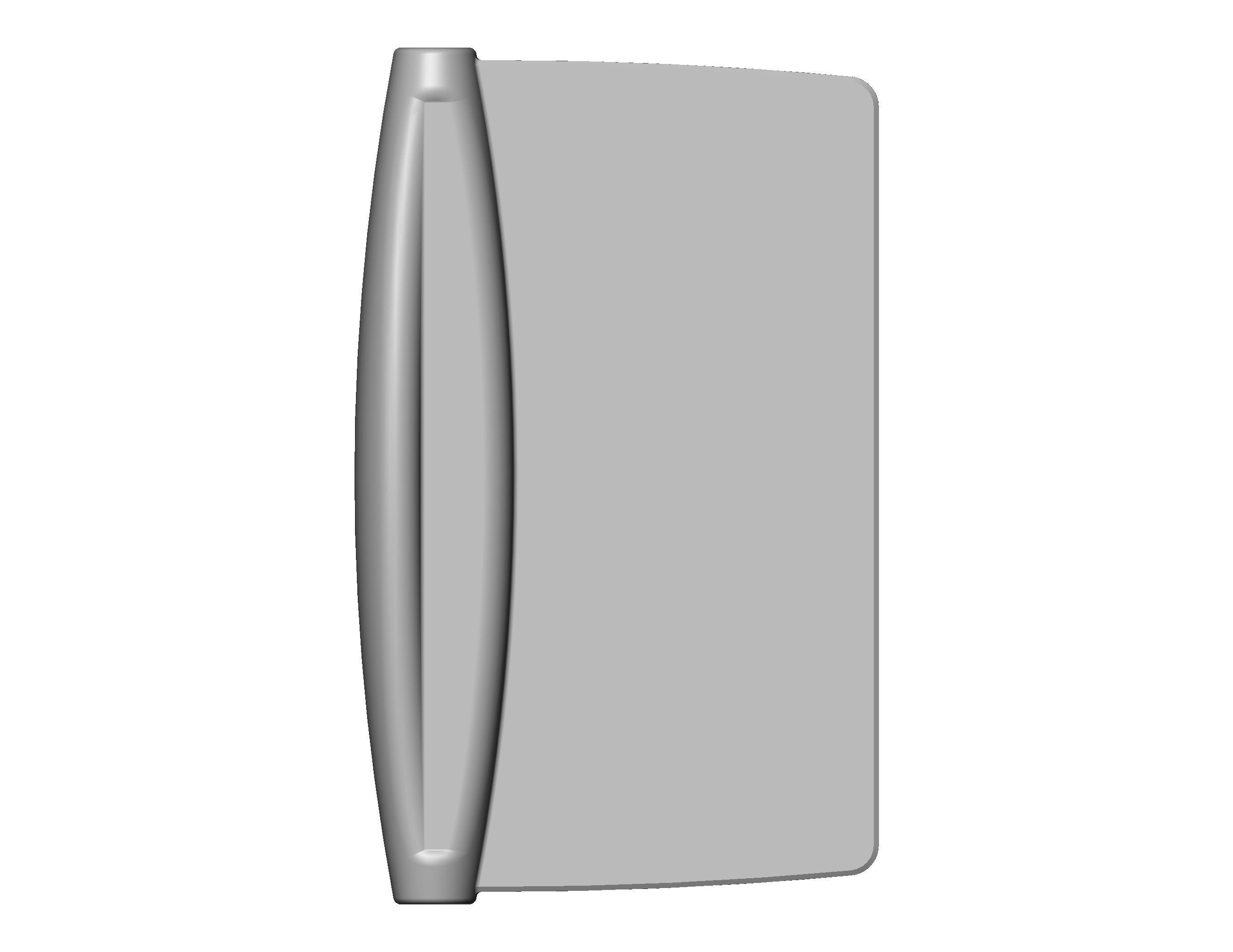 Hard Plastic Bench Scraper 3D print model_41