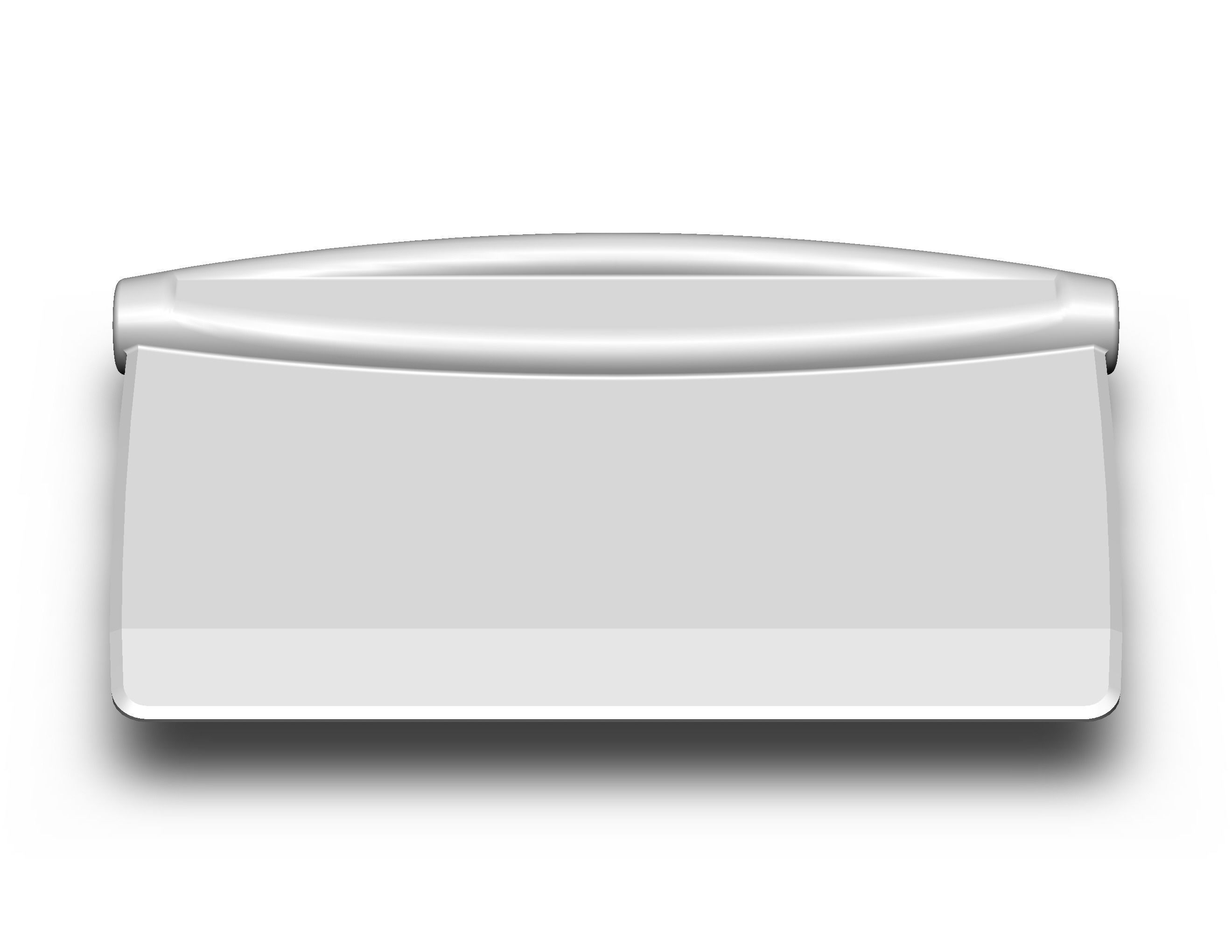 Hard Plastic Bench Scraper 3D print model_21