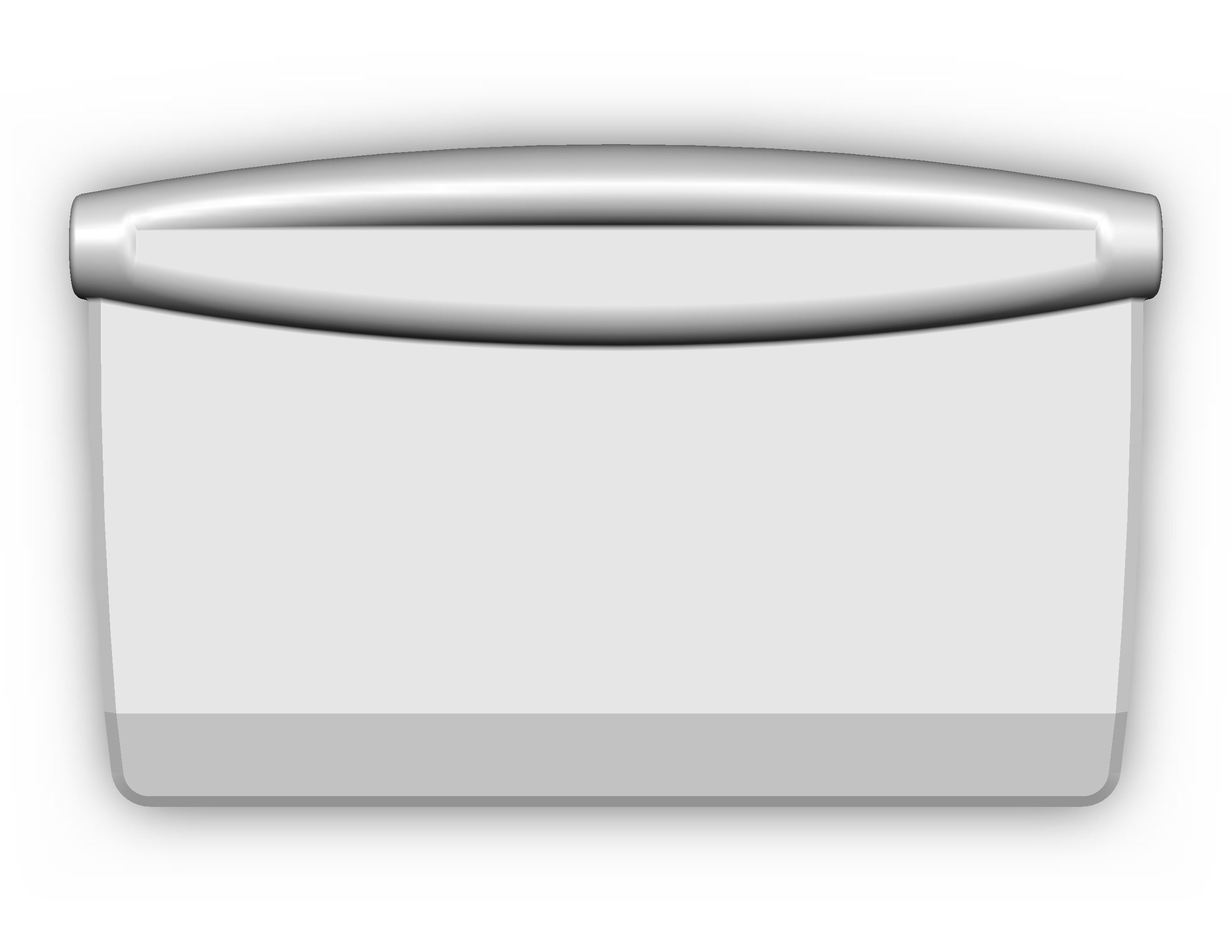 Hard Plastic Bench Scraper 3D print model_17