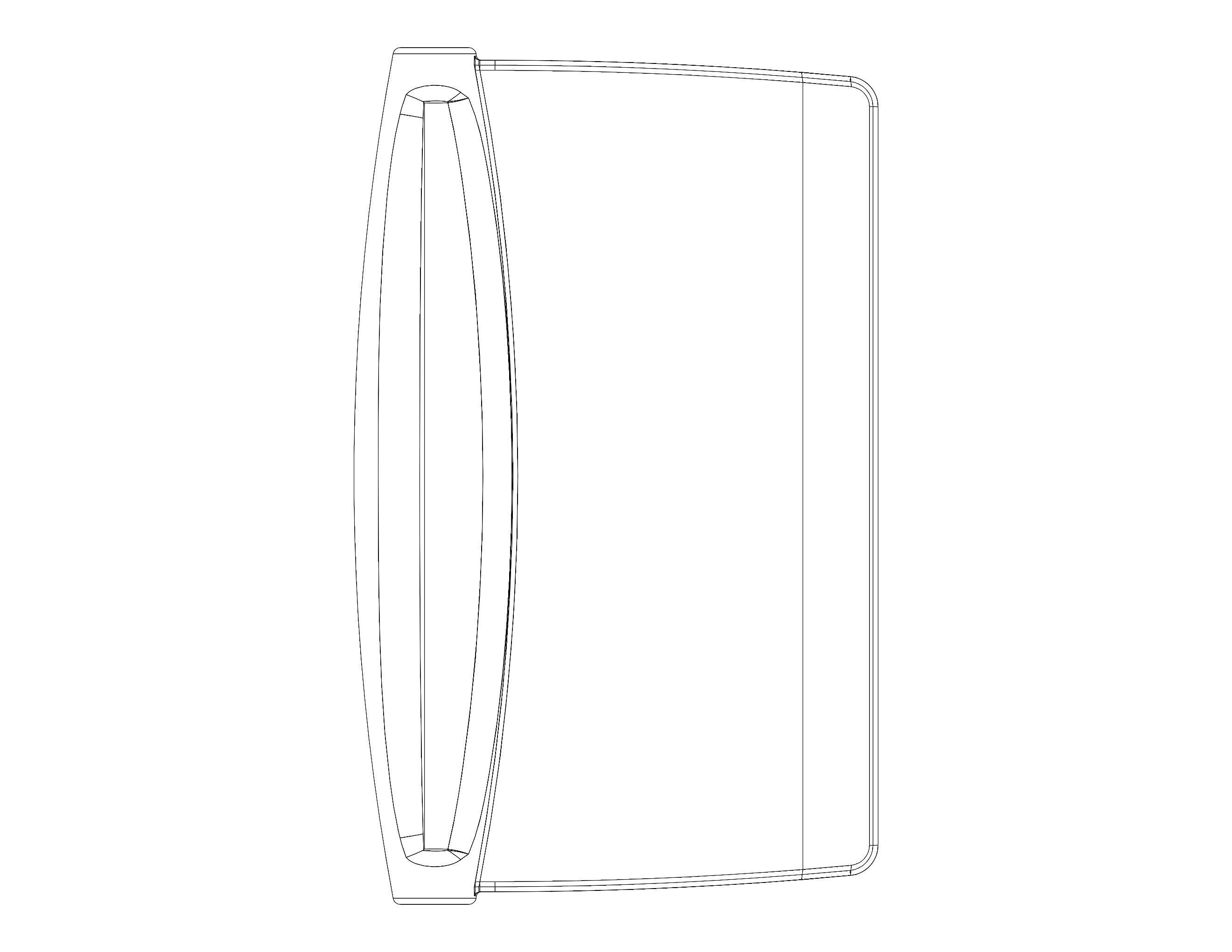 Hard Plastic Bench Scraper 3D print model_40