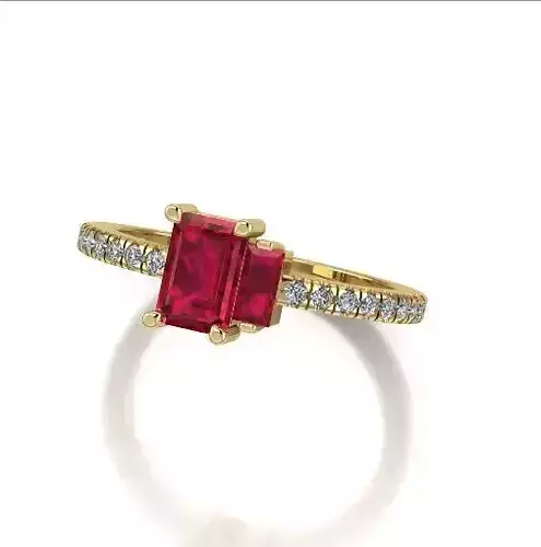 Ring Emerald Model 5269