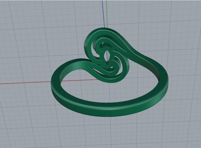 Ring Model 5258 3D print model_4