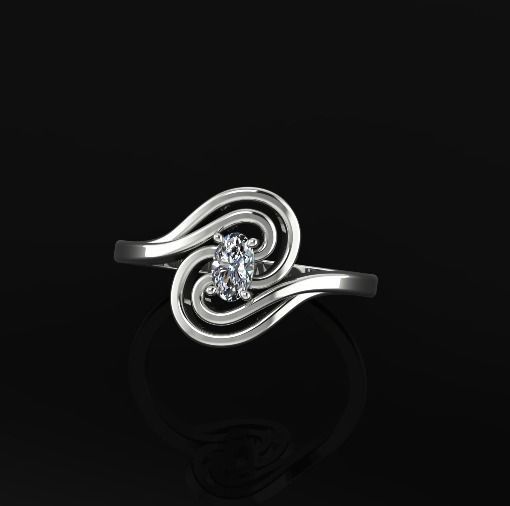 Ring Model 5258 3D print model_1