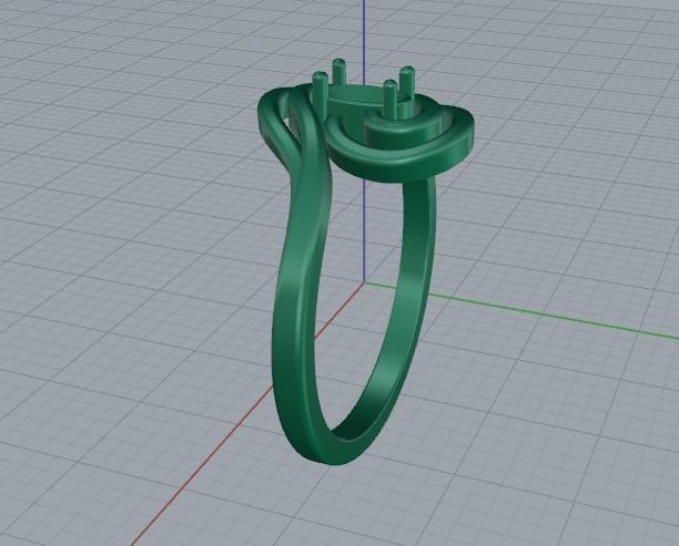 Ring Model 5258 3D print model_3