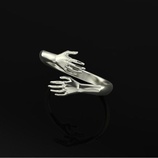 Hand ring Model 5239 3D print model_2