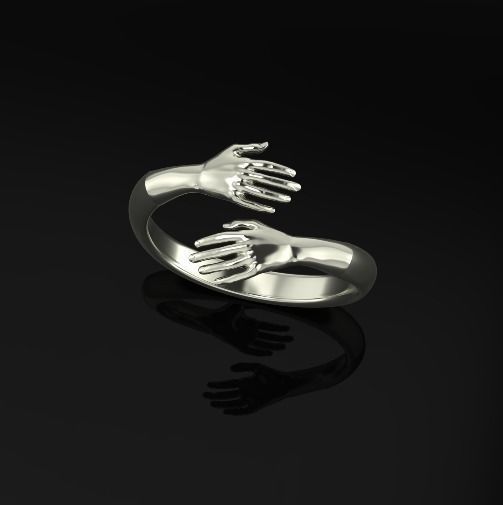 Hand ring Model 5239 3D print model_1