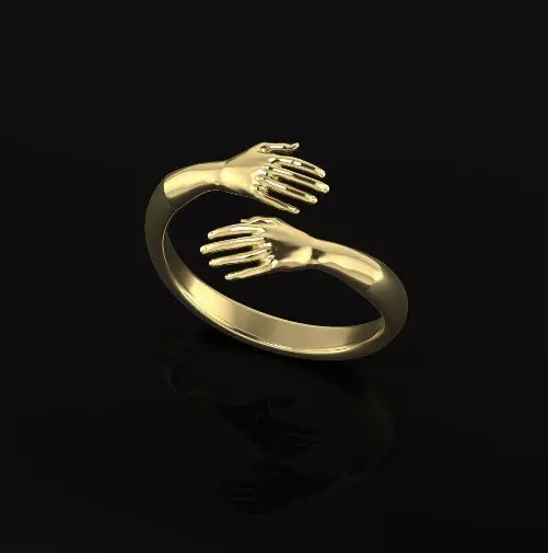 Hand ring Model 5239 3D print model_0