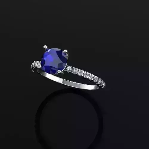 Solitaire ring Model 5234