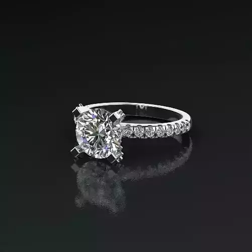 Solitaire ring Model 5232