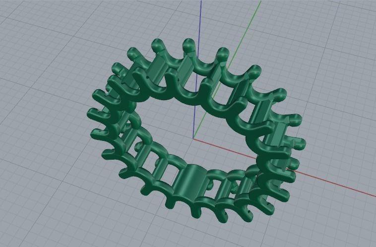 Ring Model 5229 3D print model_2