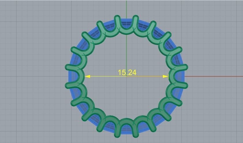 Ring Model 5229 3D print model_5