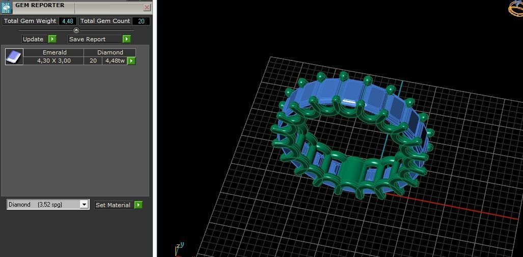 Ring Model 5229 3D print model_7