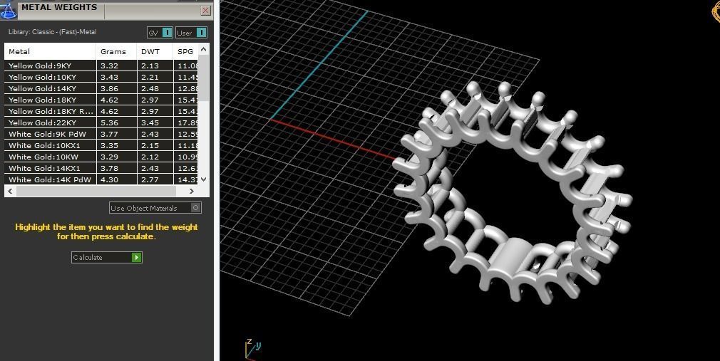 Ring Model 5229 3D print model_6