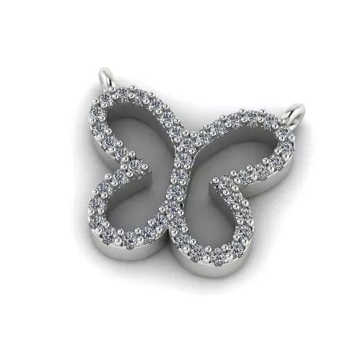Butterfly pendant Model 5228 3D print model