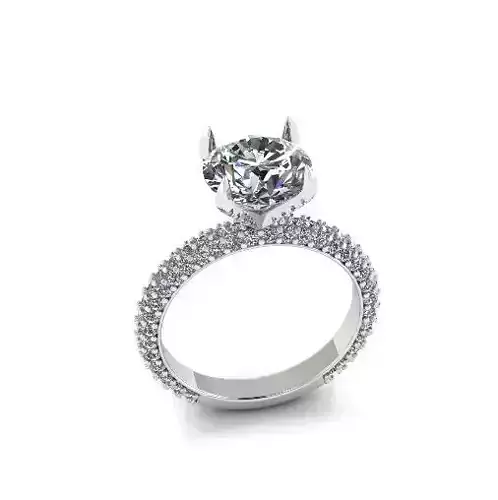 Solitaire ring Model 5329