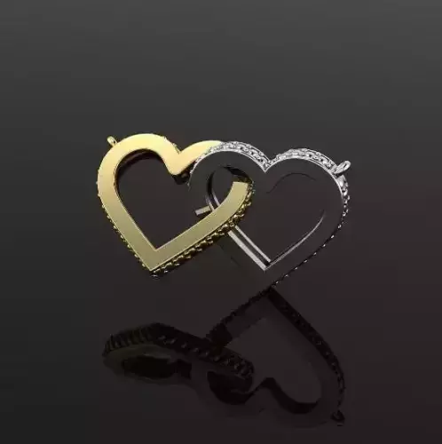 Heart pendant Model 5325