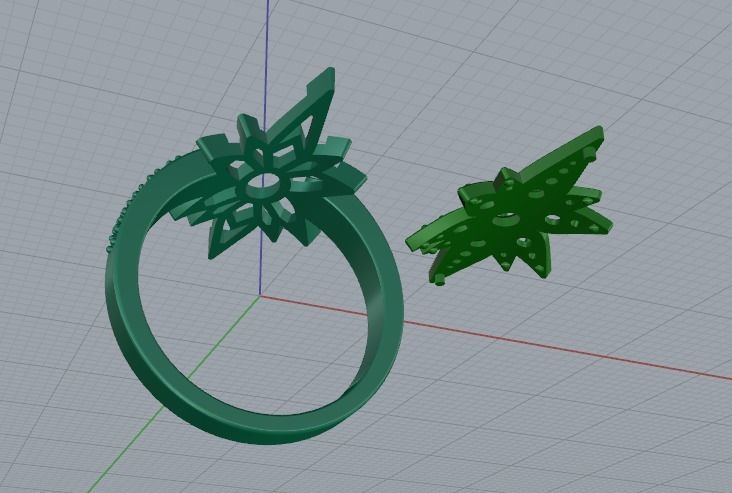 Shtern ring Model 5319 3D print model_4