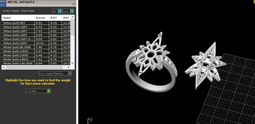 Shtern ring Model 5319 3D print model_6