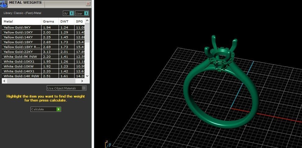 Solitaire ring Model 5315 3D print model_7