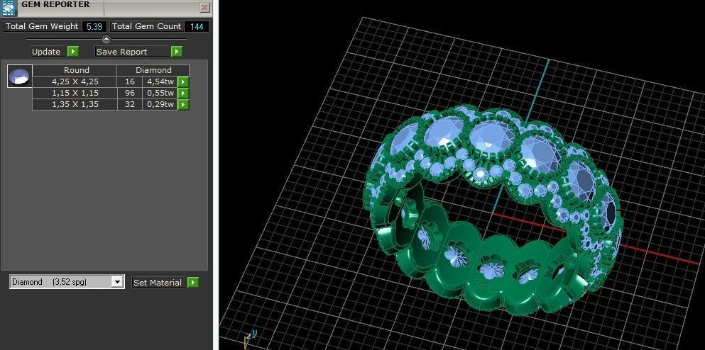 Ring Model 5301 3D print model_7