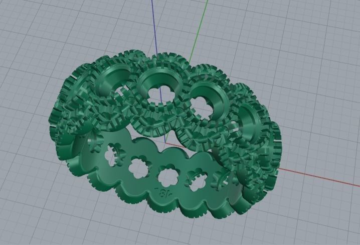 Ring Model 5301 3D print model_2