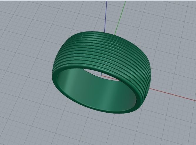 Ring Model 5295 3D print model_3