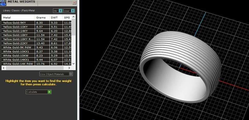 Ring Model 5295 3D print model_7