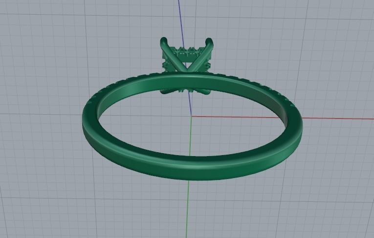 Ring princess Model 5289 3D print model_4