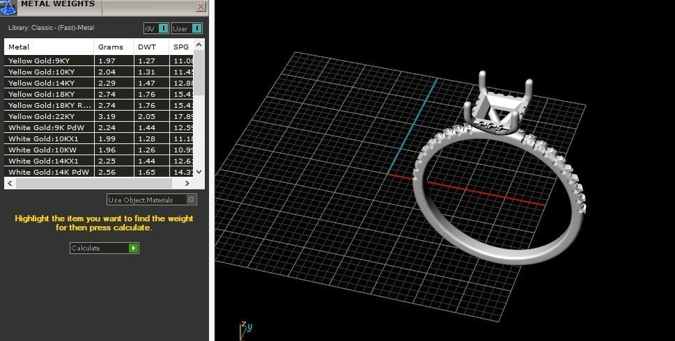 Ring princess Model 5289 3D print model_6