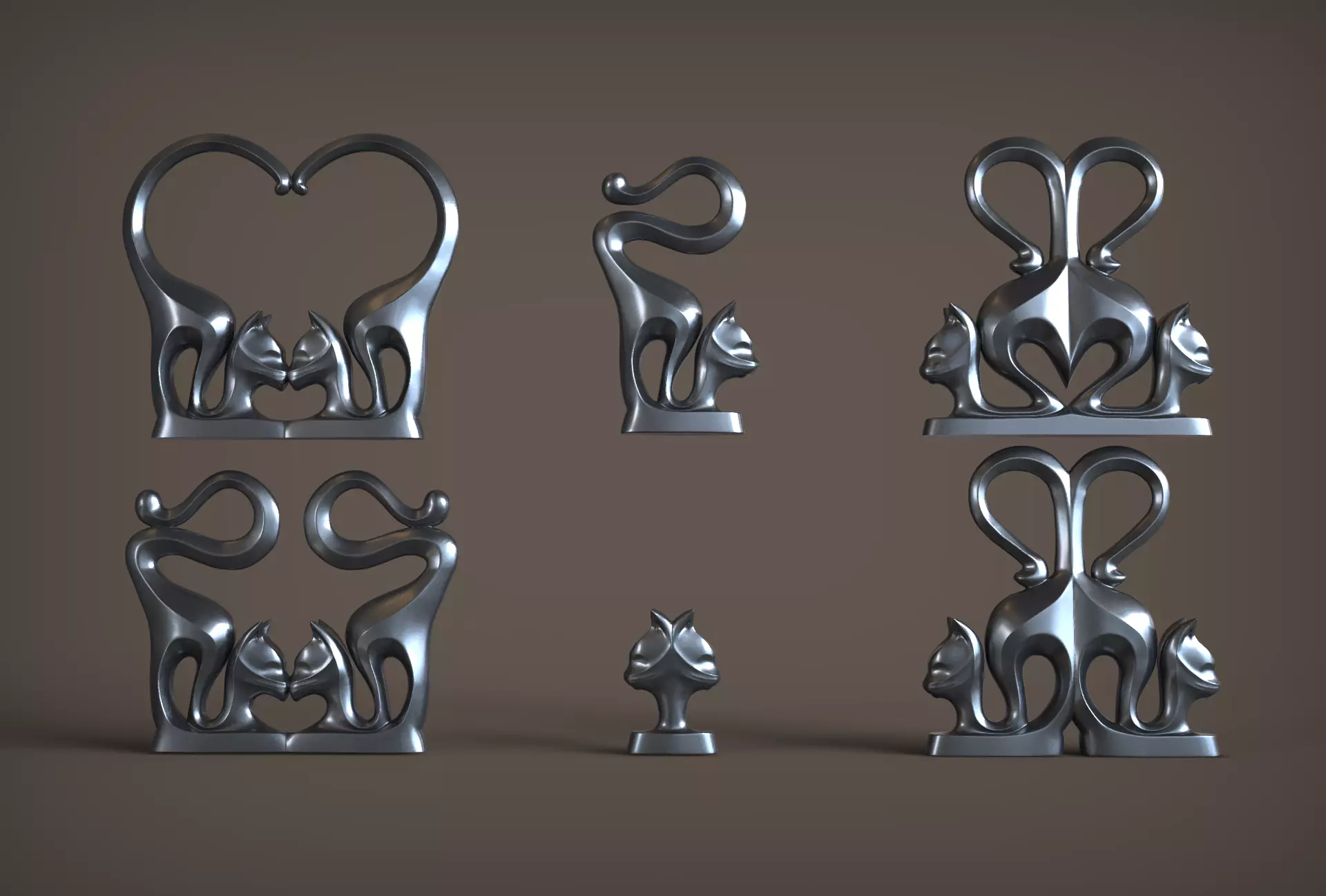 Cats Home Decor 3D print model