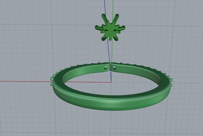 Solitaire ring Model 5287 3D print model_4