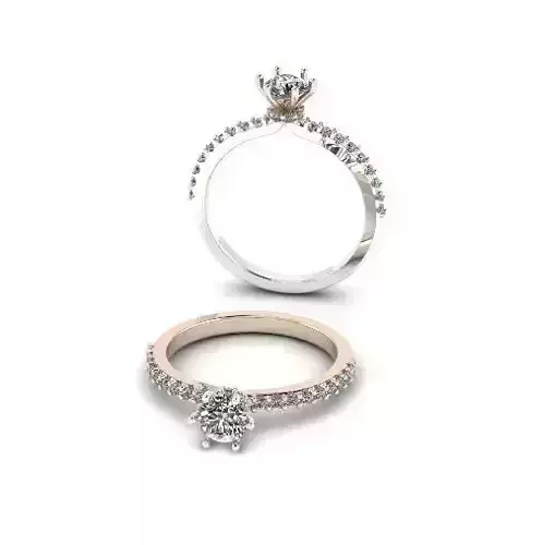 Solitaire ring Model 5287