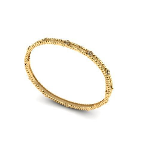 Bracelet arpels Model 5282 3D print model_1