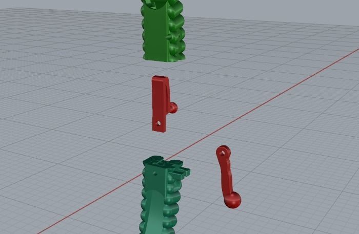 Bracelet arpels Model 5282 3D print model_5