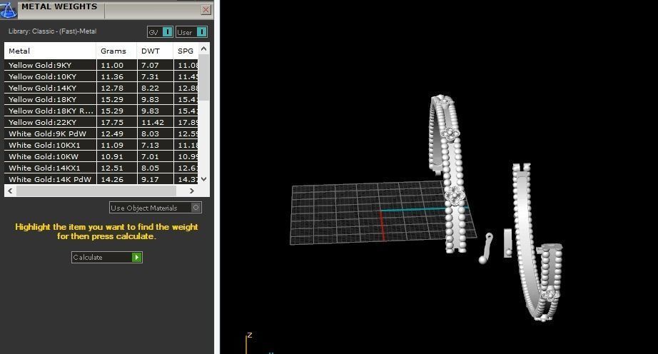 Bracelet arpels Model 5282 3D print model_9