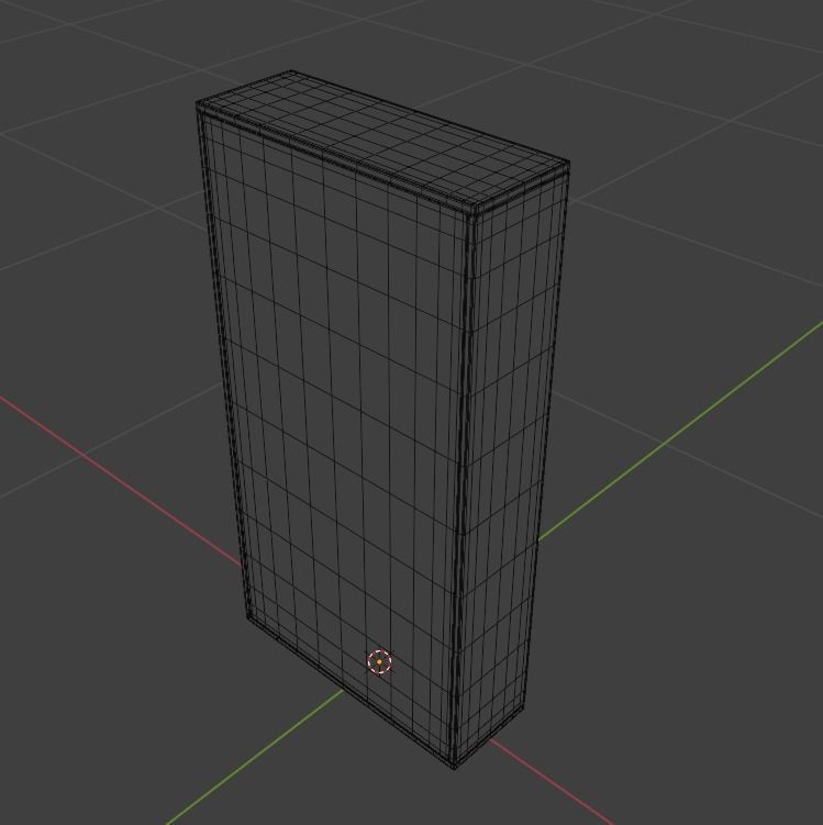 Shelf Low-poly 3D model_3
