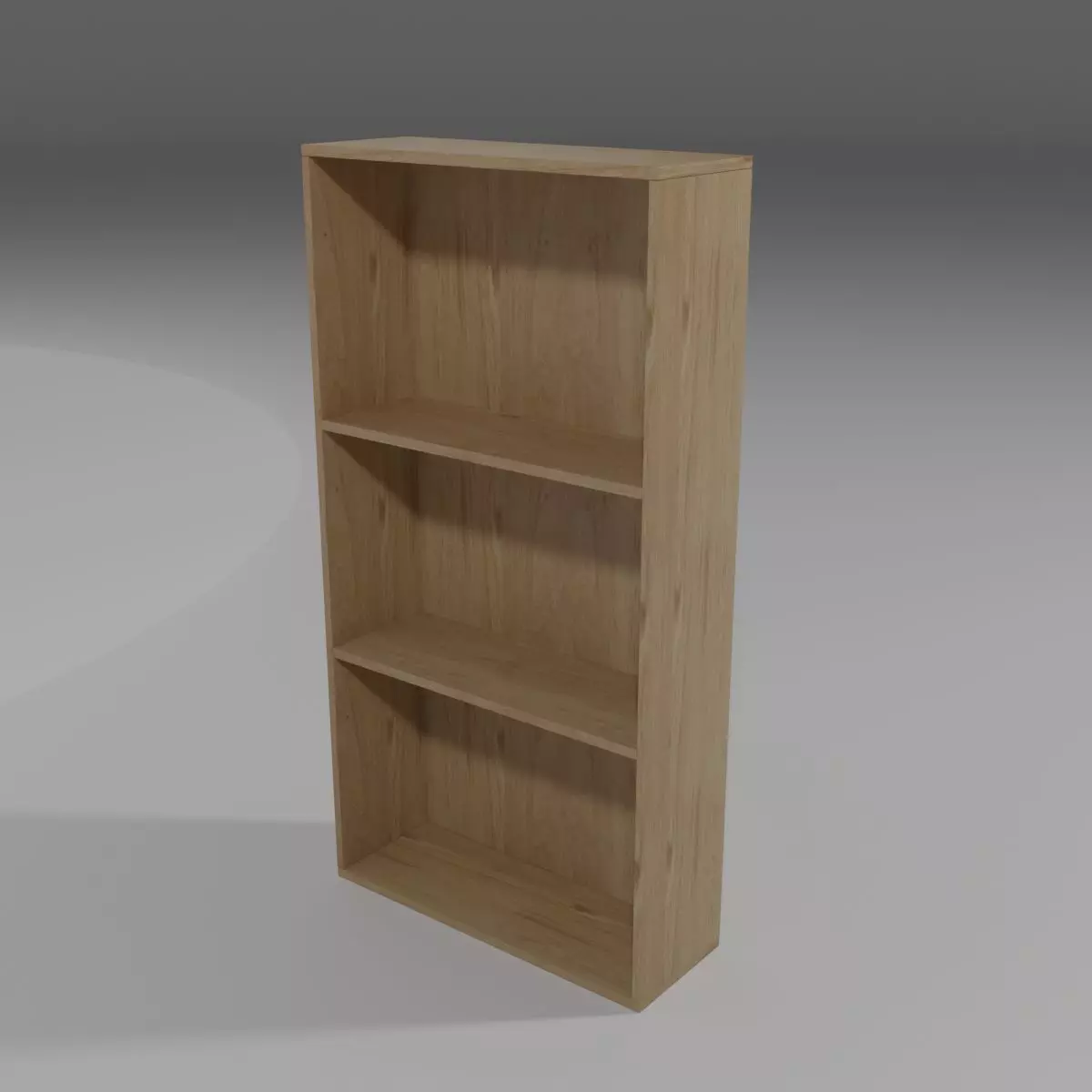 Shelf Low-poly 3D model_0