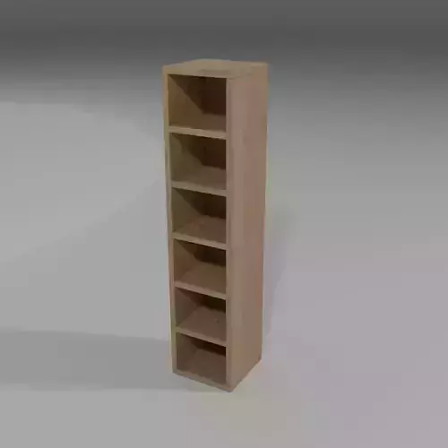 Shelf Low-poly 3D model