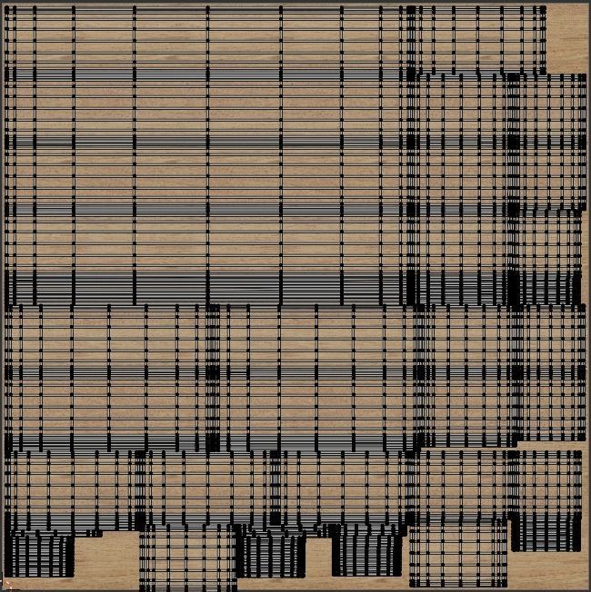 Shelf Low-poly 3D model_5