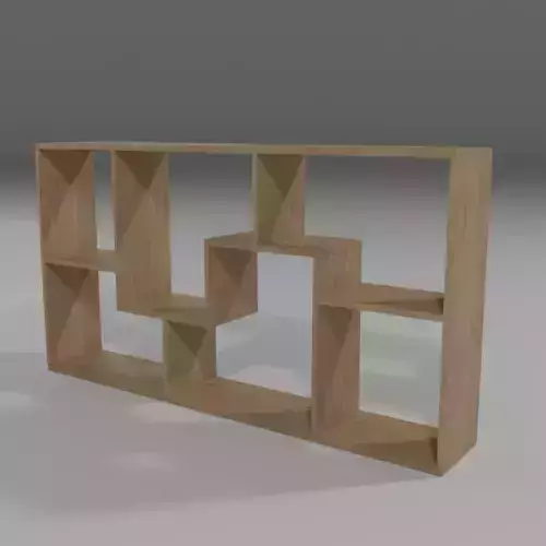 Shelf Low-poly 3D model