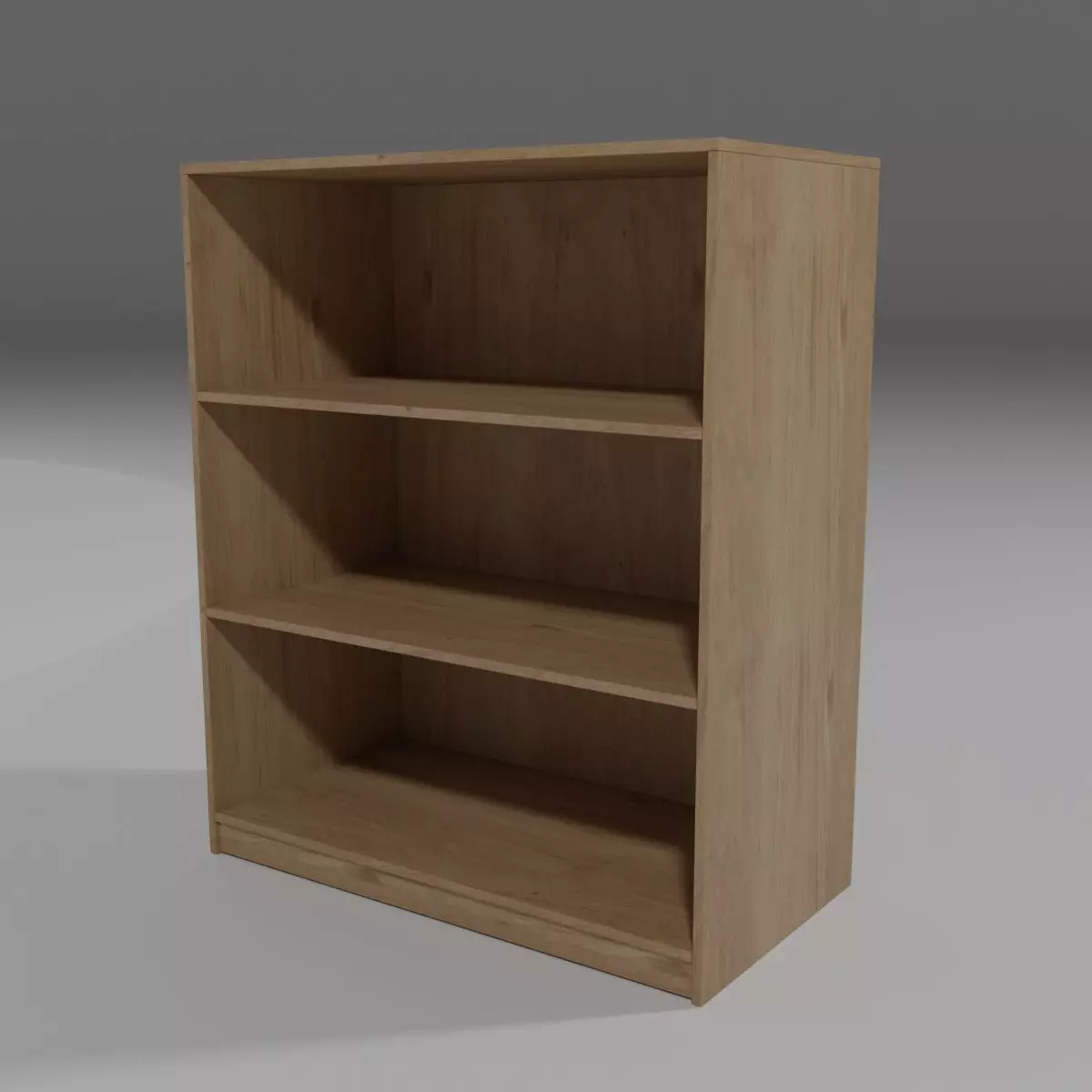 Shelf Low-poly 3D model_0