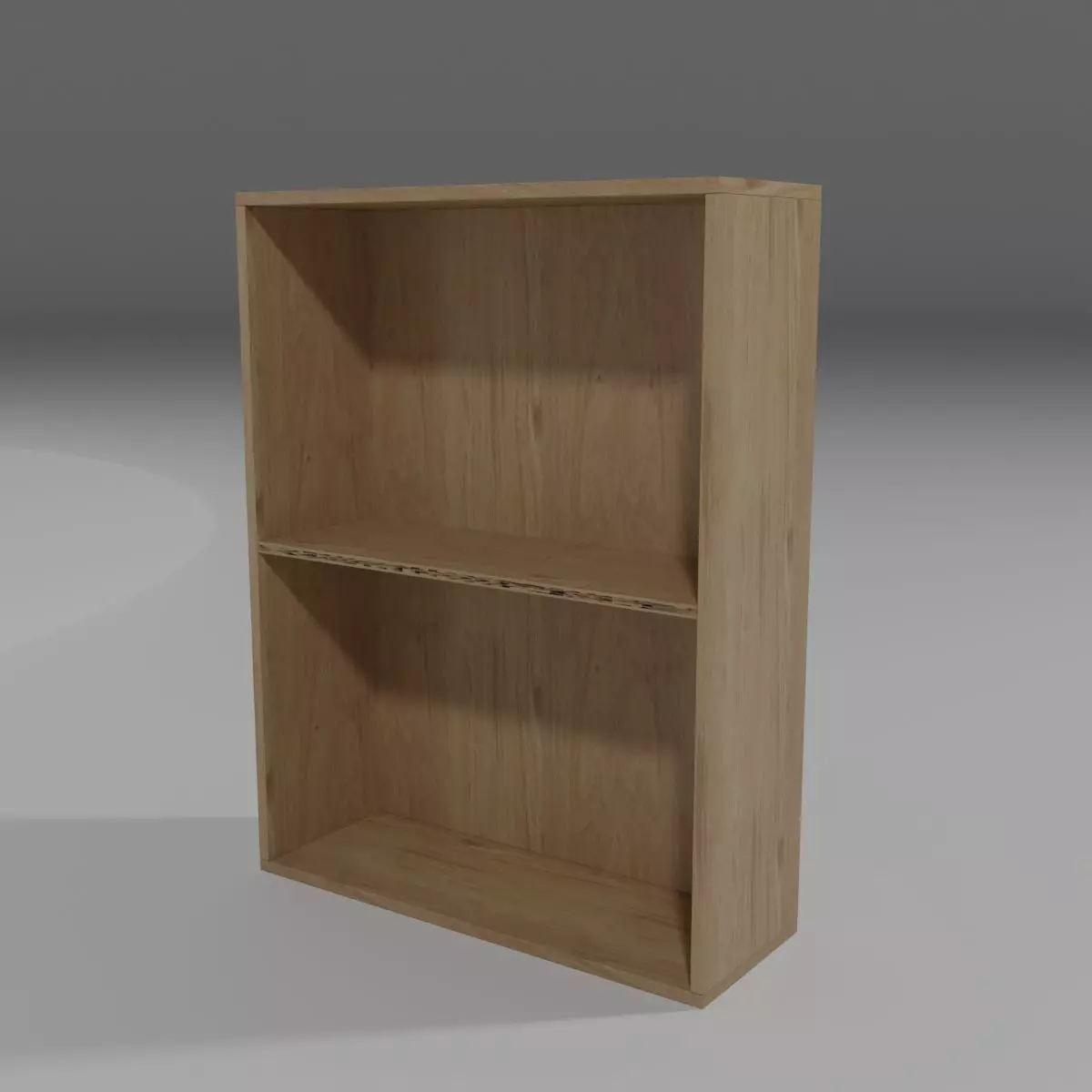 Shelf Low-poly 3D model_0