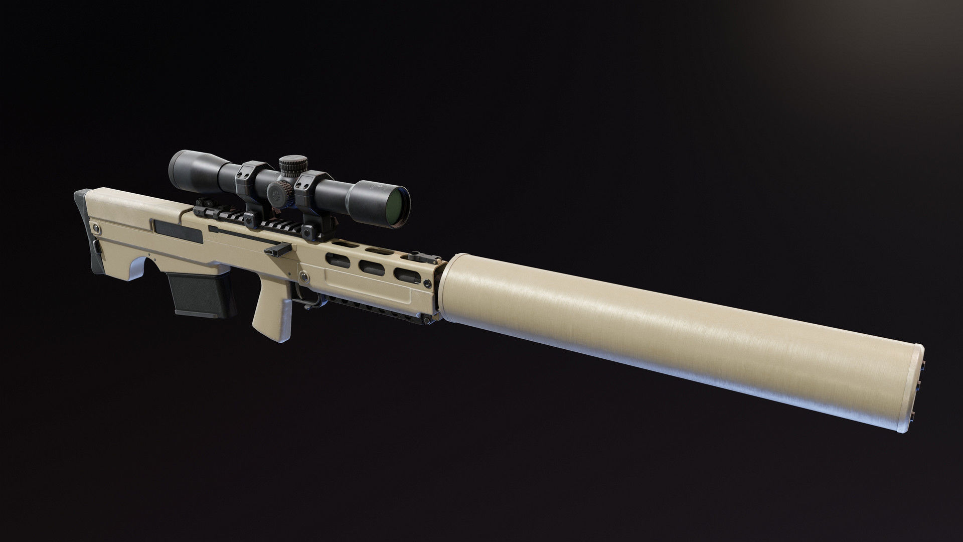 VSSK Vykhlop Low-poly 3D model_4