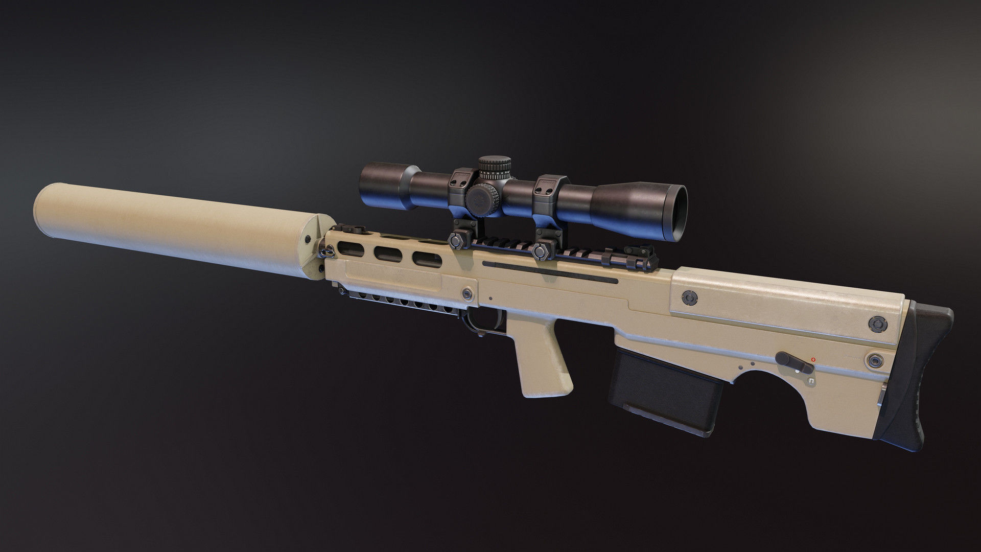 VSSK Vykhlop Low-poly 3D model_3