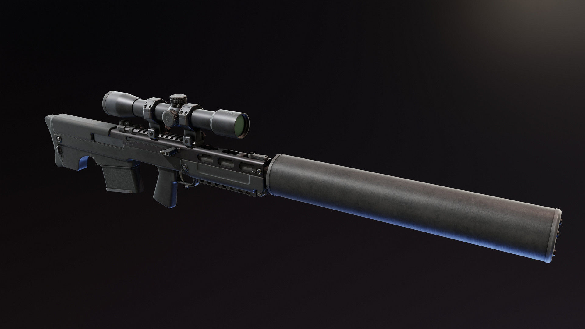 VSSK Vykhlop Low-poly 3D model_1